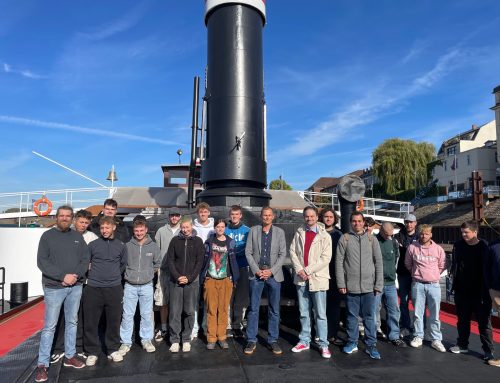 Auszubildende entdecken historische Schiffstechnik – Auftakt für „Crew Oscar“